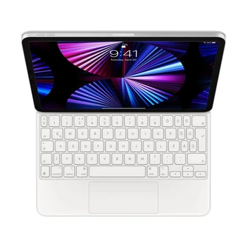 Magyar Apple Magci Keyboard (MJQJ3MG/A) iPad Air 11" és iPad Pro 11" A2261 - Fehér