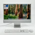 Kép 2/6 - iMac 24" 2024, M4 10 core, 16 GB RAM, 10 core GPU, 512 GB SSD, Silver, Angol billentyűzet